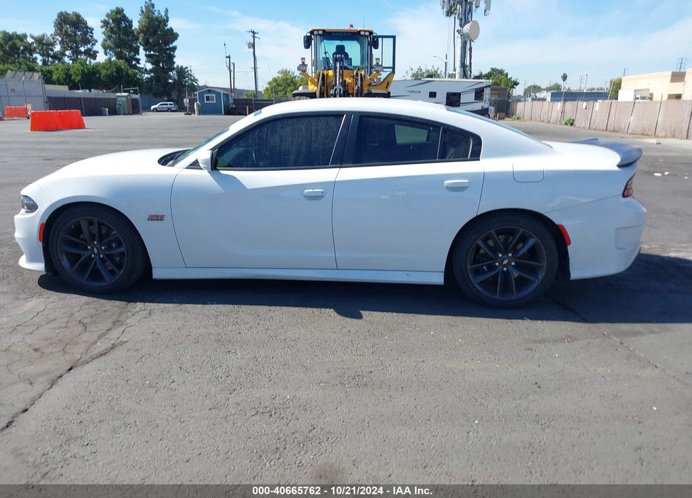 2019 DODGE CHARGER SCAT PACK RWD VIN: 2C3CDXGJ0KH635635
