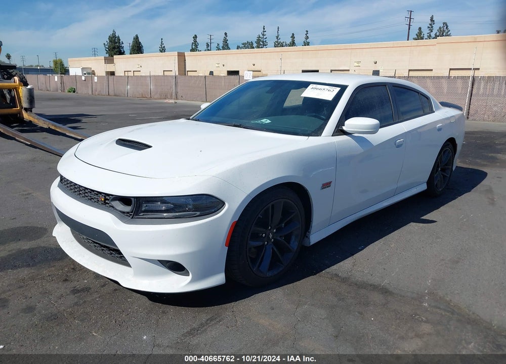 2019 DODGE CHARGER SCAT PACK RWD VIN: 2C3CDXGJ0KH635635