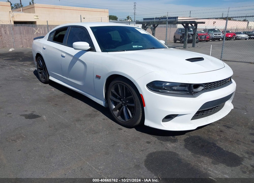 2019 DODGE CHARGER SCAT PACK RWD VIN: 2C3CDXGJ0KH635635