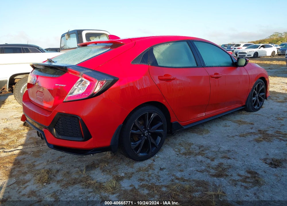 2019 HONDA CIVIC SPORT VIN: SHHFK7H44KU223763