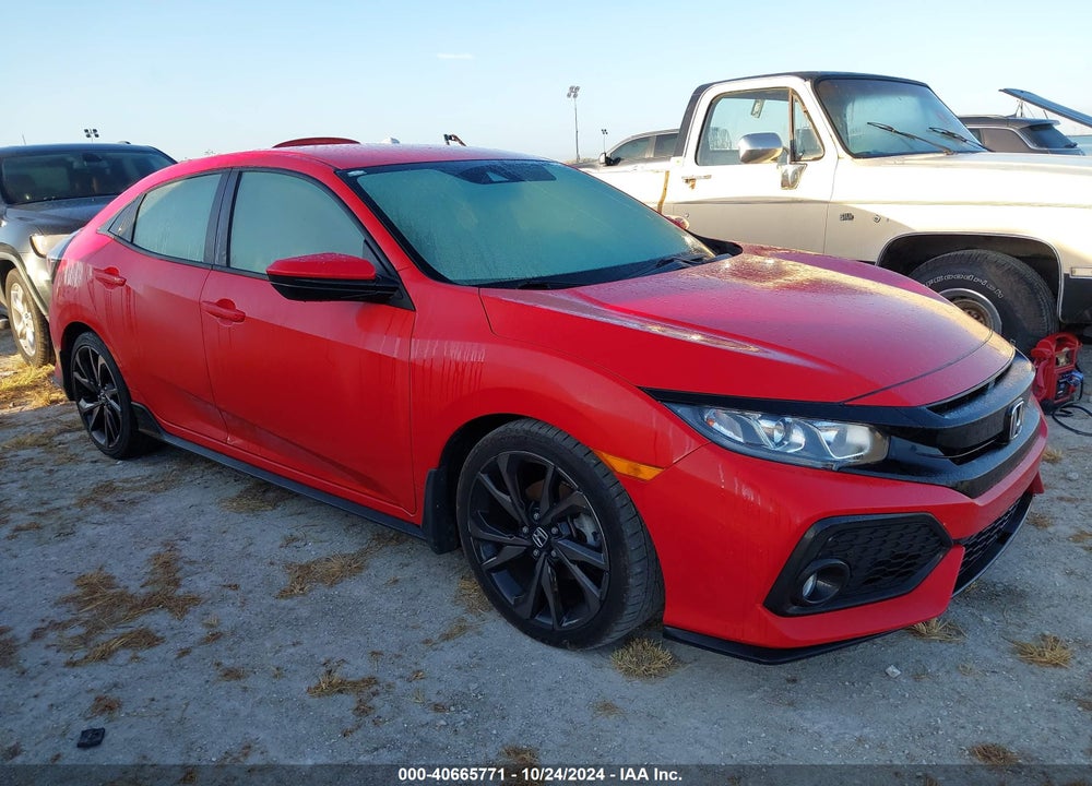 2019 HONDA CIVIC SPORT VIN: SHHFK7H44KU223763