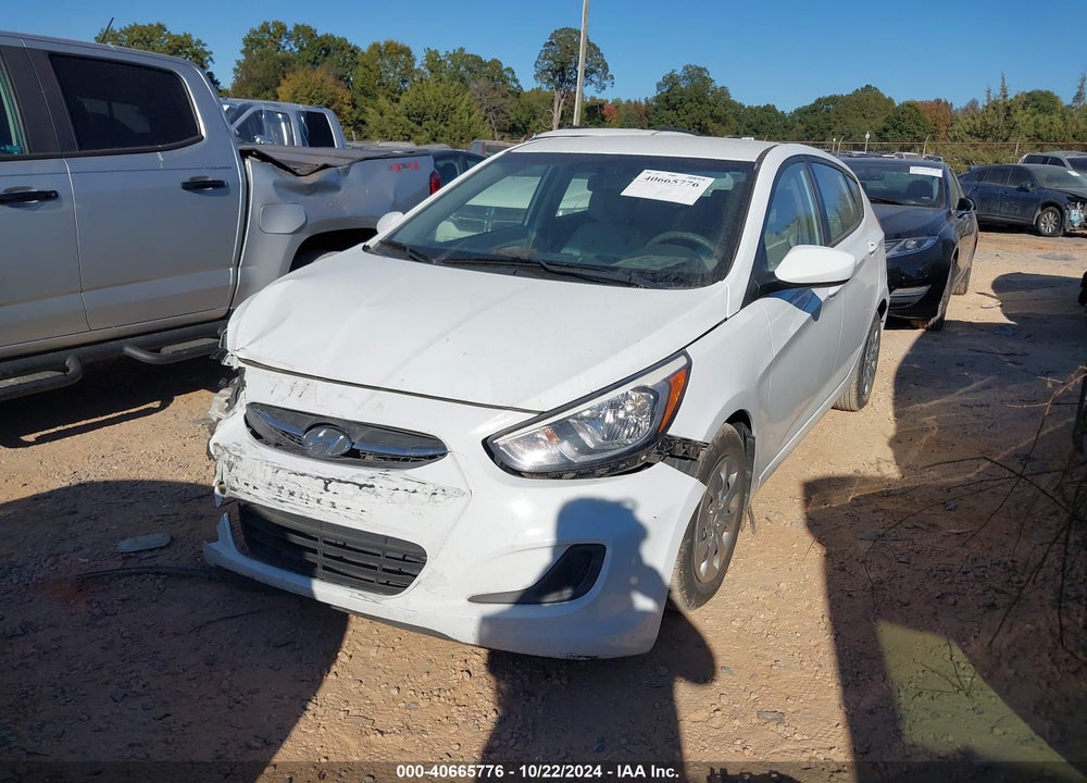2017 HYUNDAI ACCENT SE VIN: KMHCT5AE7HU320606