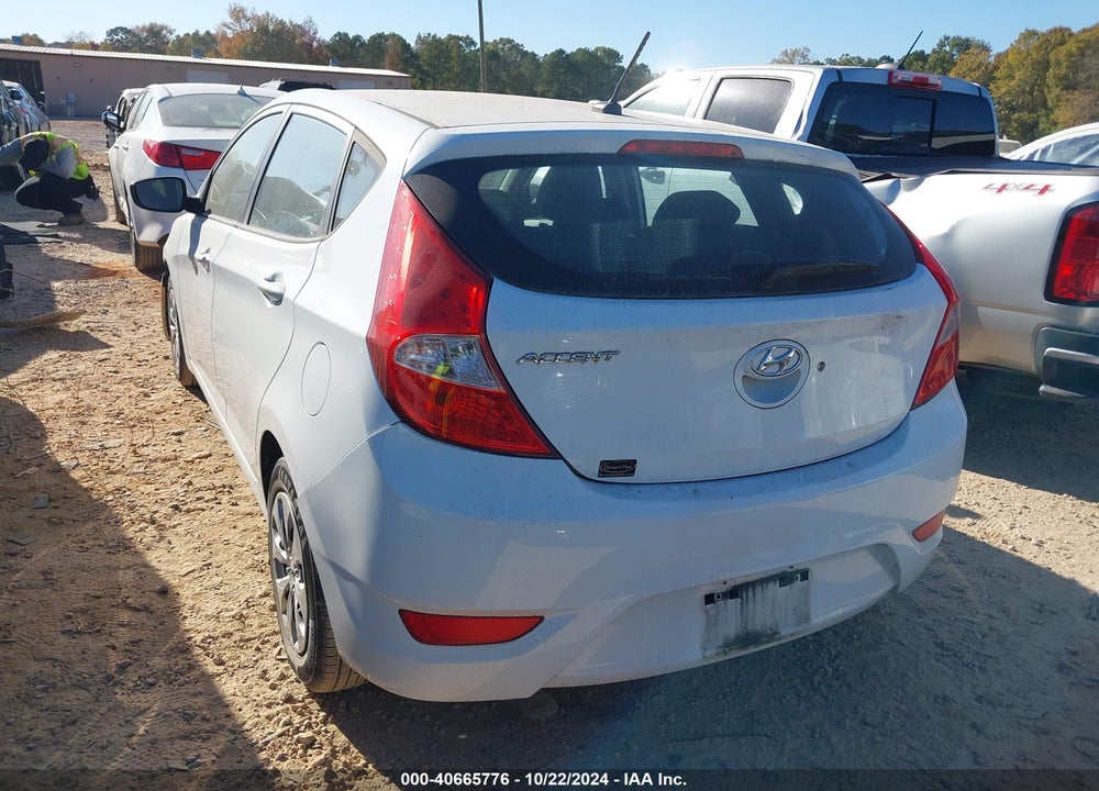 2017 HYUNDAI ACCENT SE VIN: KMHCT5AE7HU320606