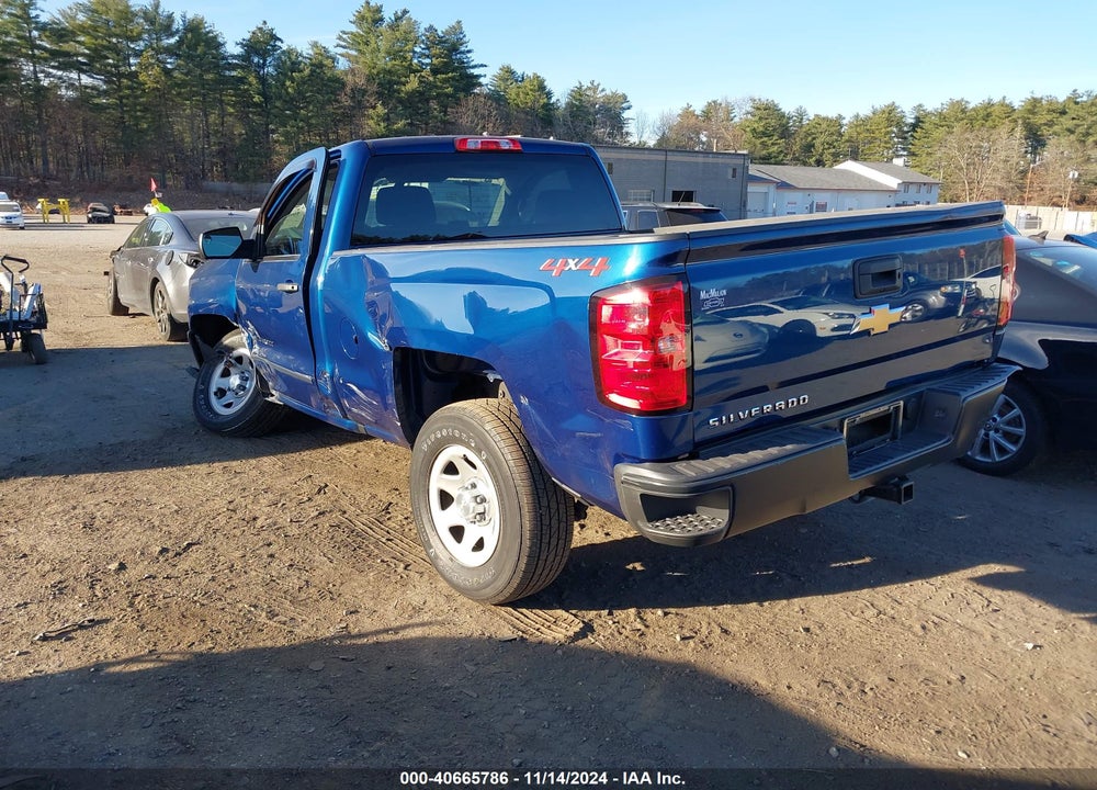 2018 CHEVROLET SILVERADO 1500 WT VIN: 1GCNKNEC2JZ122355