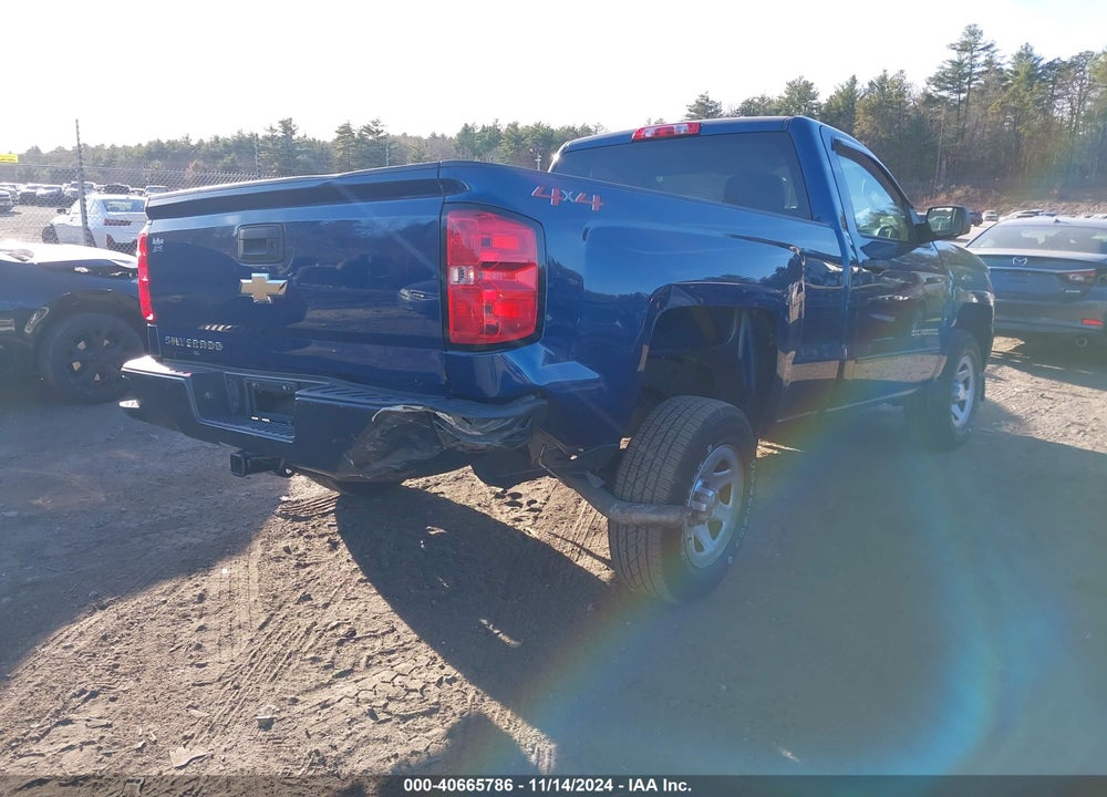 2018 CHEVROLET SILVERADO 1500 WT VIN: 1GCNKNEC2JZ122355