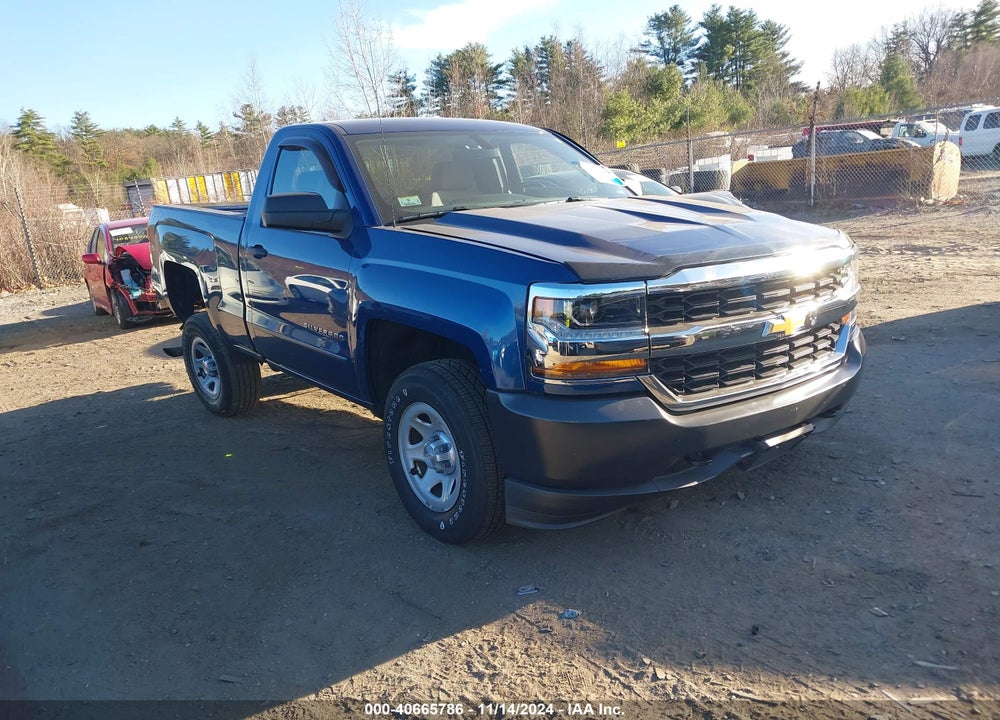 2018 CHEVROLET SILVERADO 1500 WT VIN: 1GCNKNEC2JZ122355