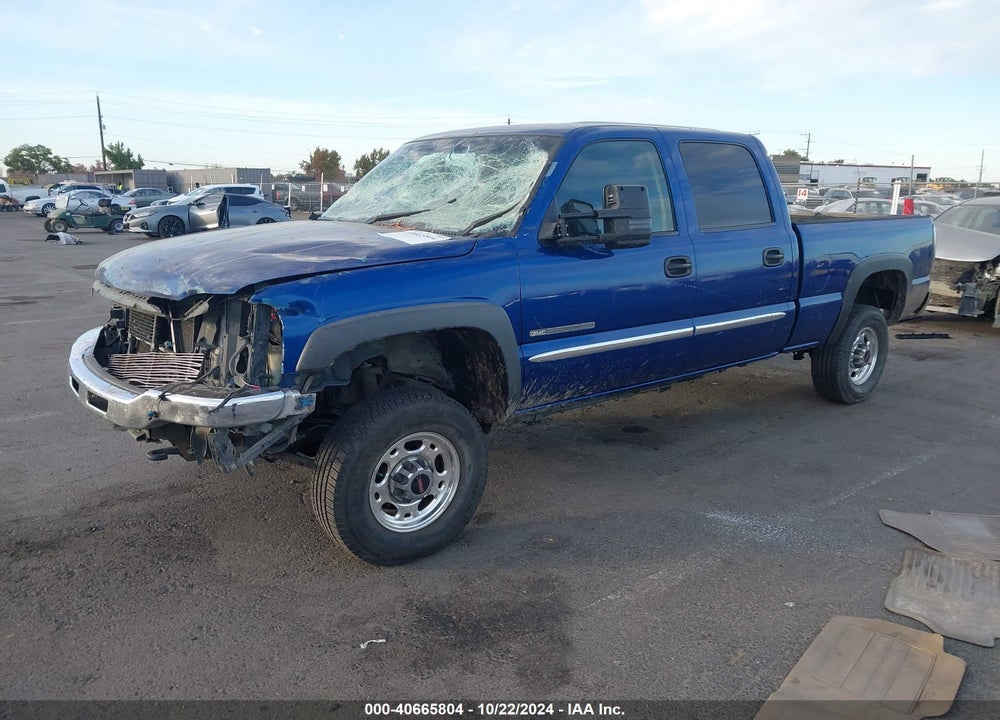 2003 GMC SIERRA 2500HD SLE VIN: 1GTHK23113F179177