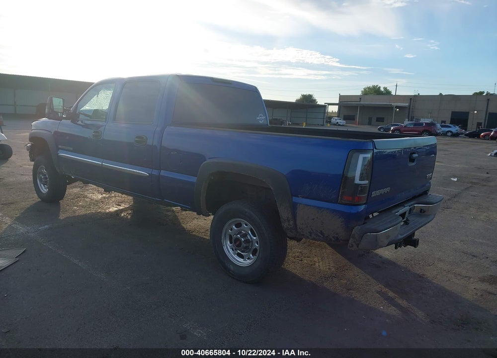 2003 GMC SIERRA 2500HD SLE VIN: 1GTHK23113F179177