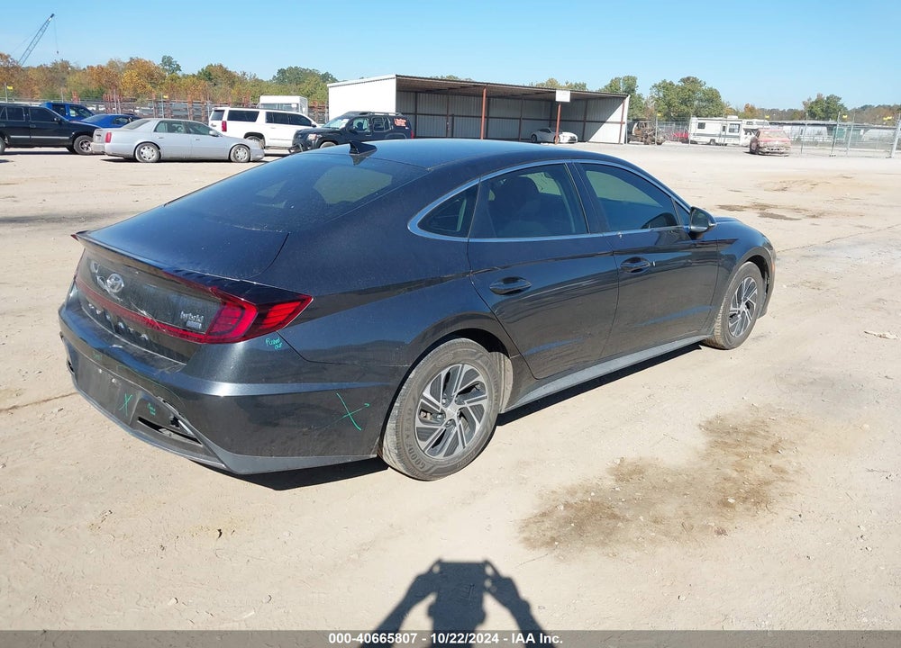 2021 HYUNDAI SONATA BLUE VIN: KMHL24JJ8MA029117