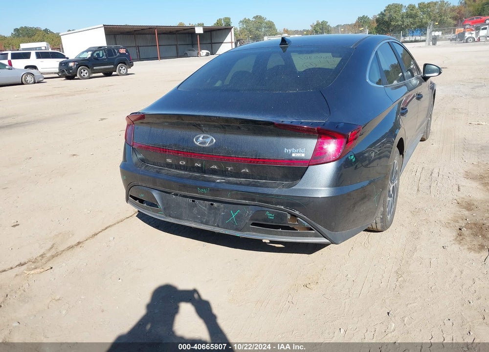 2021 HYUNDAI SONATA BLUE VIN: KMHL24JJ8MA029117