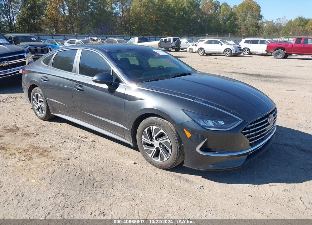 2021 HYUNDAI SONATA BLUE VIN: KMHL24JJ8MA029117