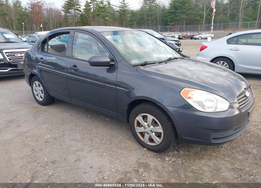 2010 HYUNDAI ACCENT GLS VIN: KMHCN4AC5AU470819