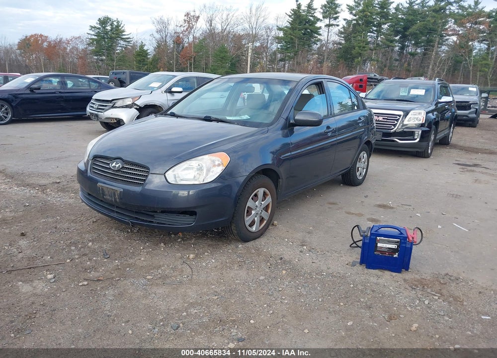 2010 HYUNDAI ACCENT GLS VIN: KMHCN4AC5AU470819