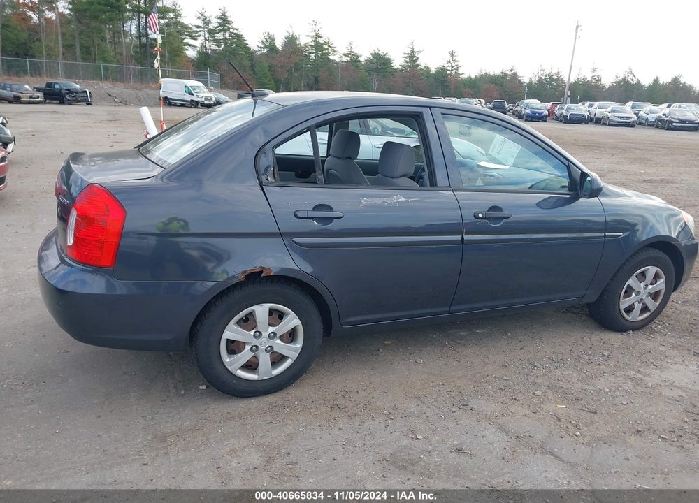2010 HYUNDAI ACCENT GLS VIN: KMHCN4AC5AU470819