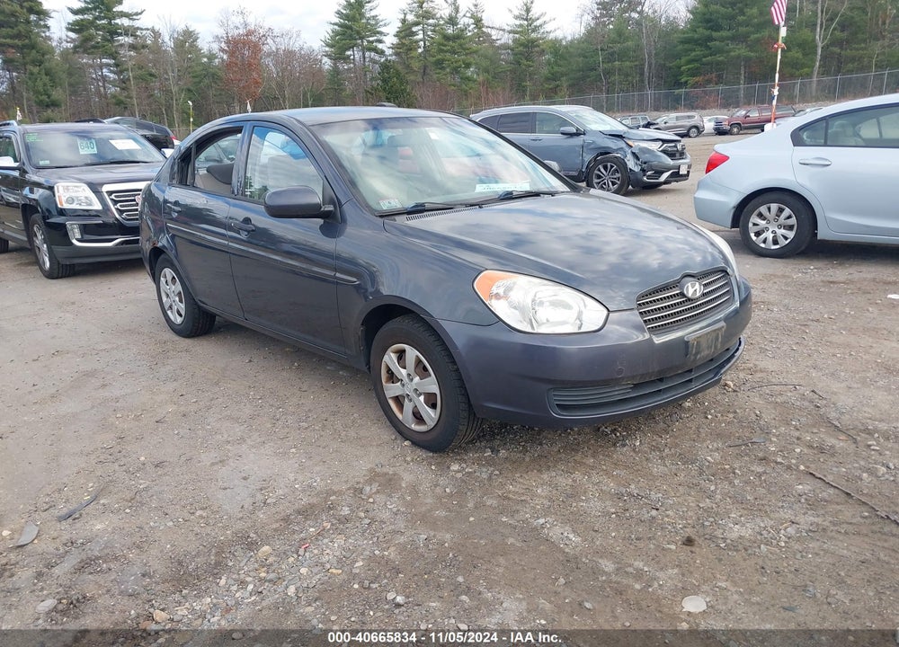 2010 HYUNDAI ACCENT GLS VIN: KMHCN4AC5AU470819