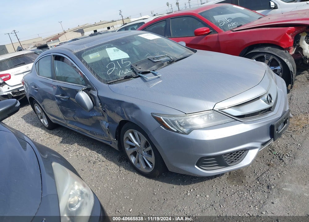 2016 ACURA ILX PREMIUM PACKAGE/TECHNOLOGY PLUS PACKAGE VIN: 19UDE2F78GA015516