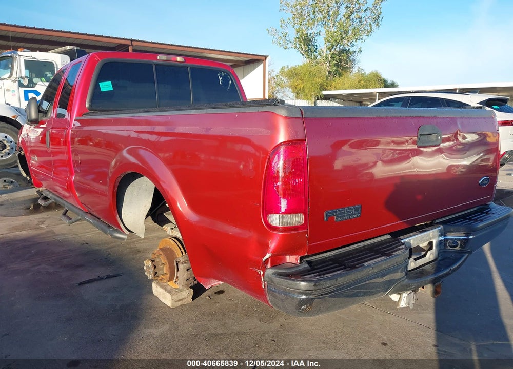 2001 FORD F-250 LARIAT/XL/XLT VIN: 1FTNX20F81EC57039