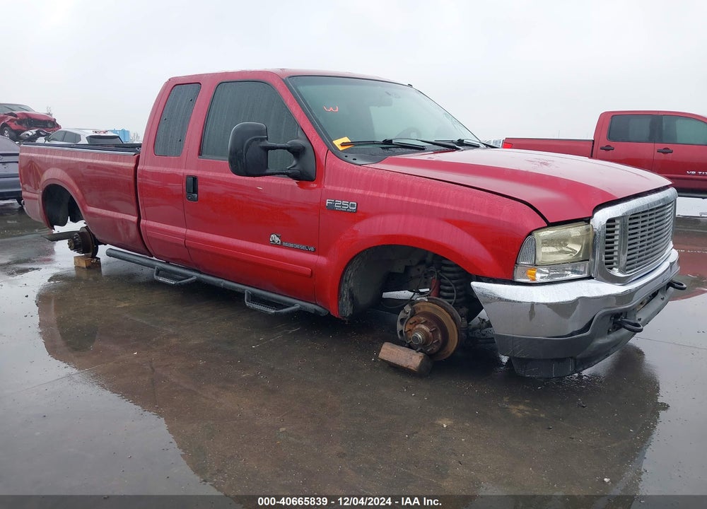 2001 FORD F-250 LARIAT/XL/XLT VIN: 1FTNX20F81EC57039