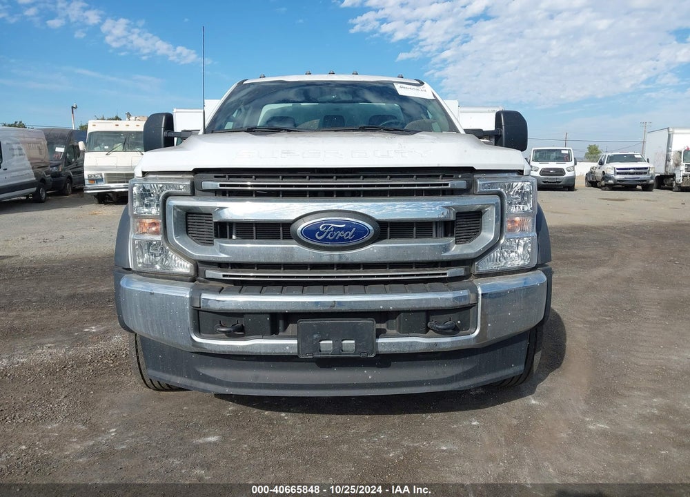 2021 FORD F-550 CHASSIS XL VIN: 1FDUF5GT6MDA12581