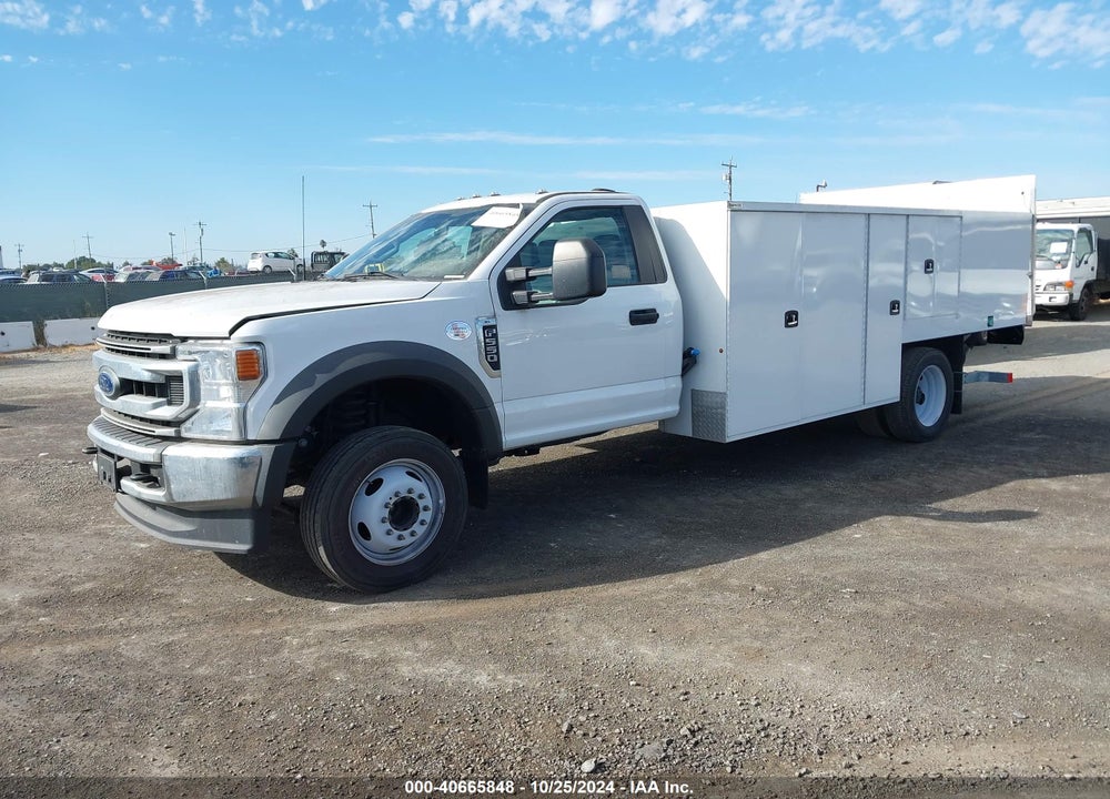 2021 FORD F-550 CHASSIS XL VIN: 1FDUF5GT6MDA12581