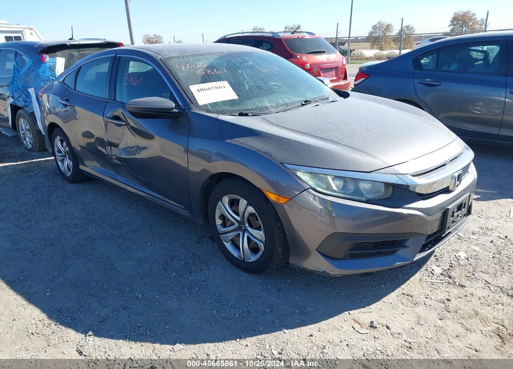 2017 HONDA CIVIC LX VIN: 19XFC2F51HE217950