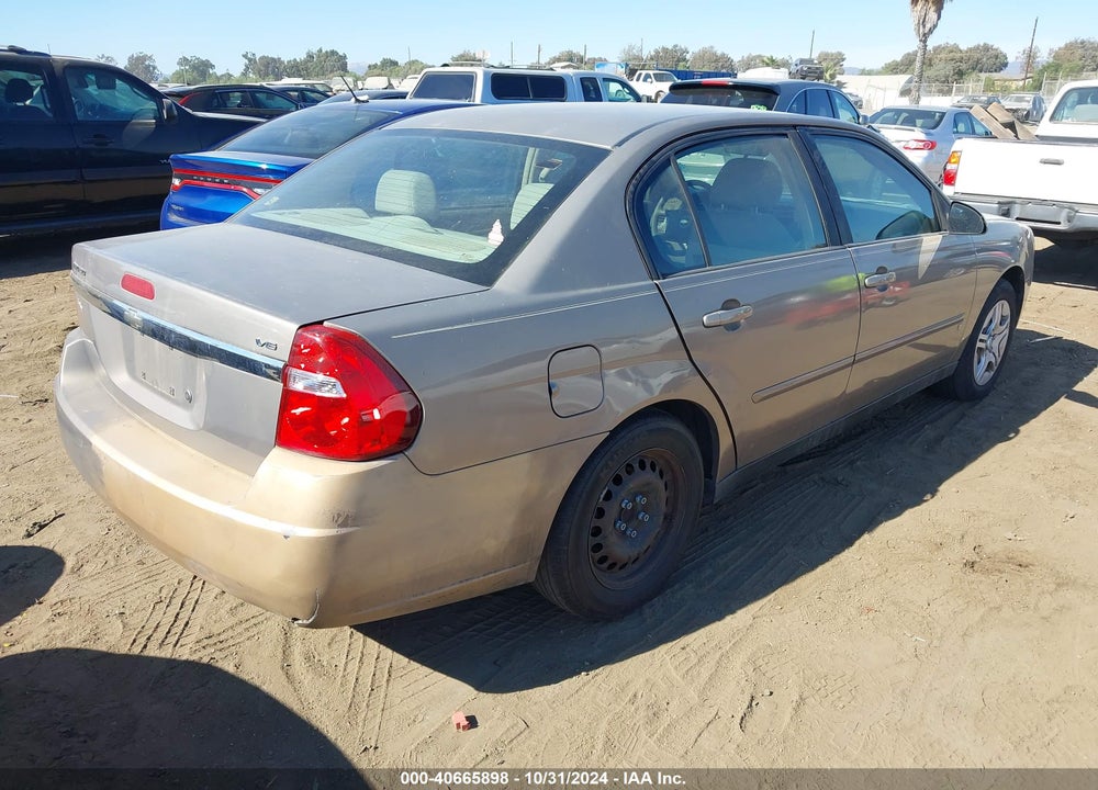 2008 CHEVROLET MALIBU CLASSIC LS VIN: 1G1ZS58N48F104894