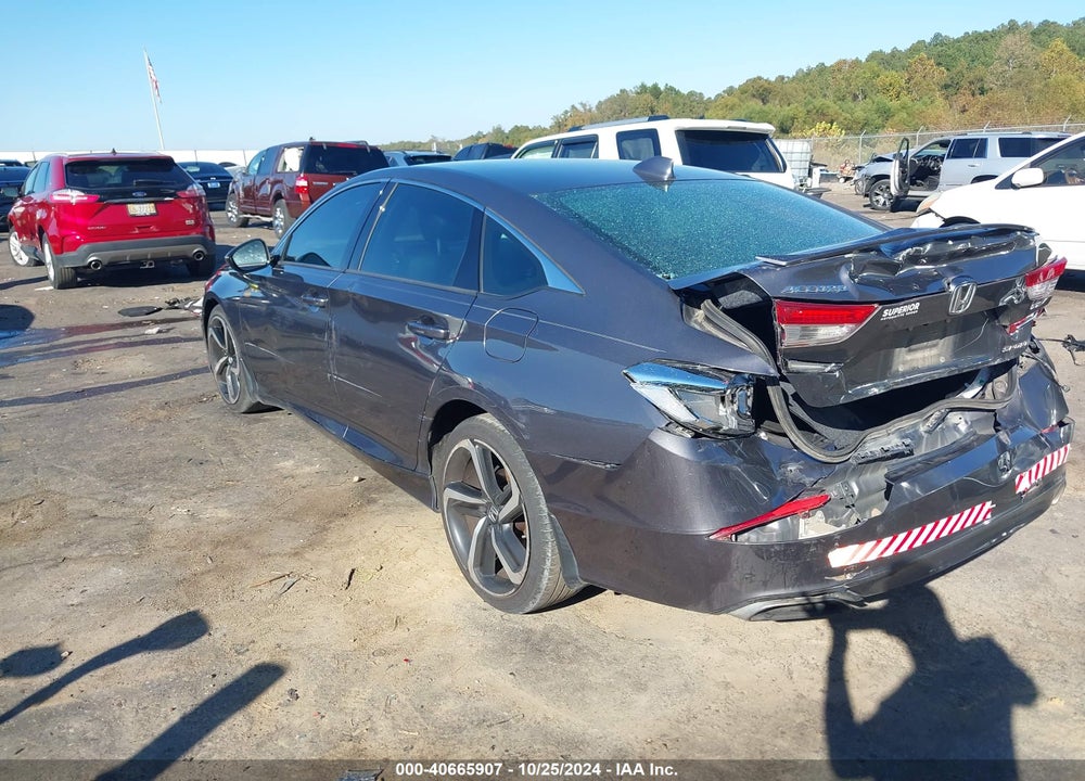 2019 HONDA ACCORD SPORT VIN: 1HGCV1F32KA023106