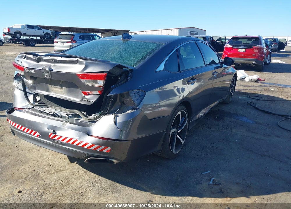 2019 HONDA ACCORD SPORT VIN: 1HGCV1F32KA023106