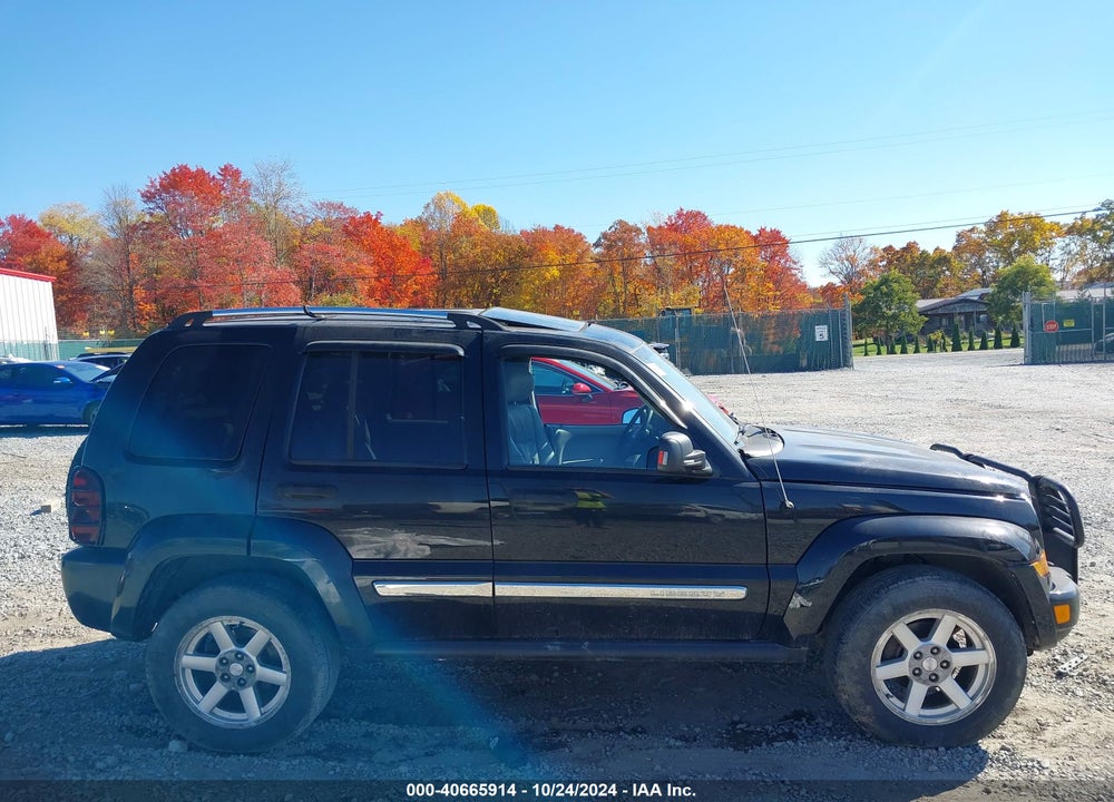 2007 JEEP LIBERTY LIMITED EDITION VIN: 1J4GL58K27W609763