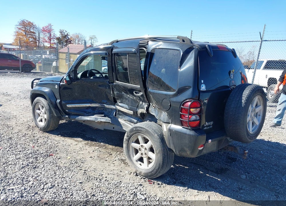2007 JEEP LIBERTY LIMITED EDITION VIN: 1J4GL58K27W609763