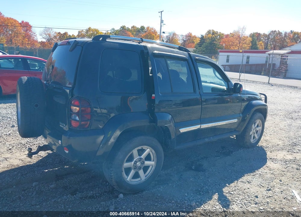 2007 JEEP LIBERTY LIMITED EDITION VIN: 1J4GL58K27W609763