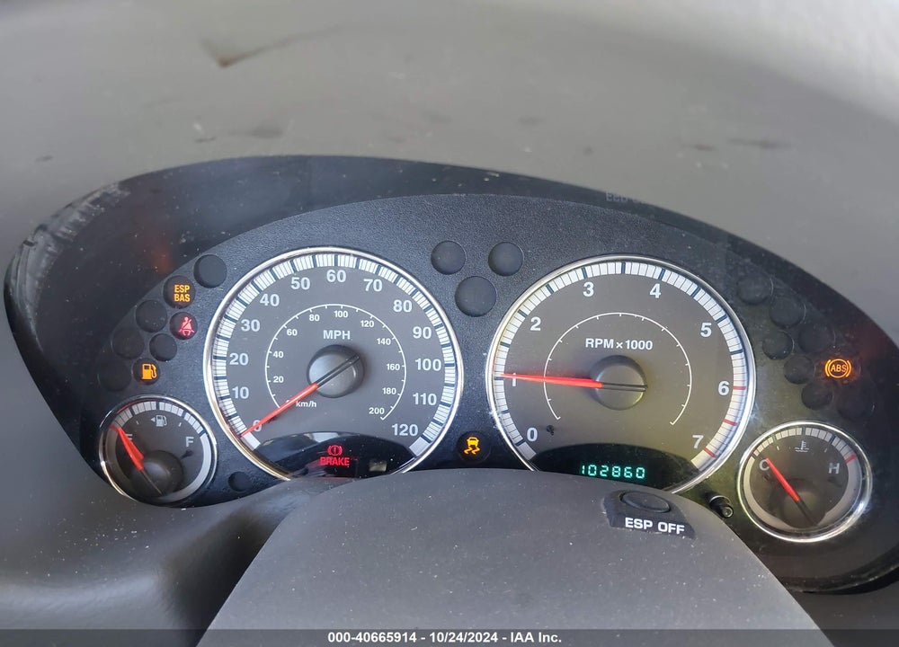 2007 JEEP LIBERTY LIMITED EDITION VIN: 1J4GL58K27W609763