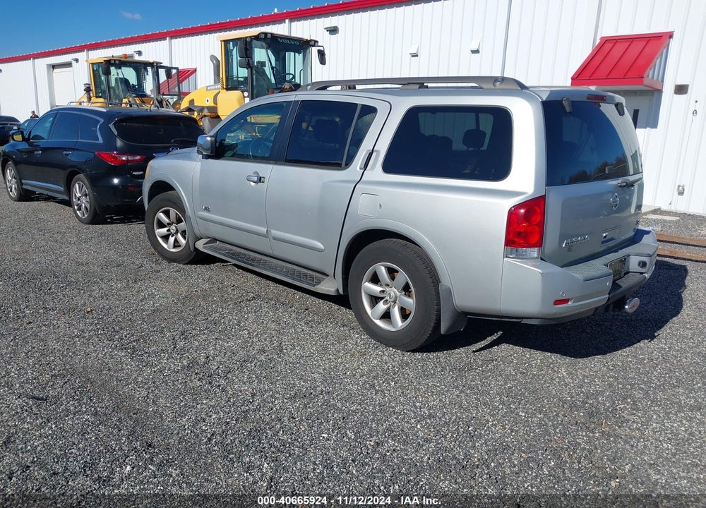 2008 NISSAN ARMADA SE VIN: 5N1AA08C38N621890