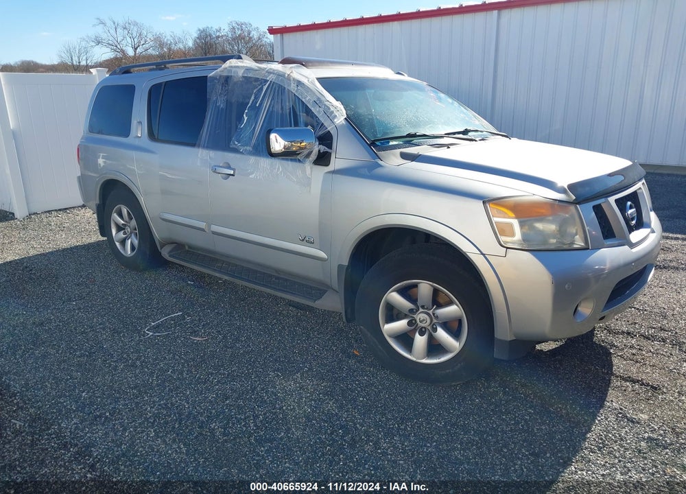 2008 NISSAN ARMADA SE VIN: 5N1AA08C38N621890