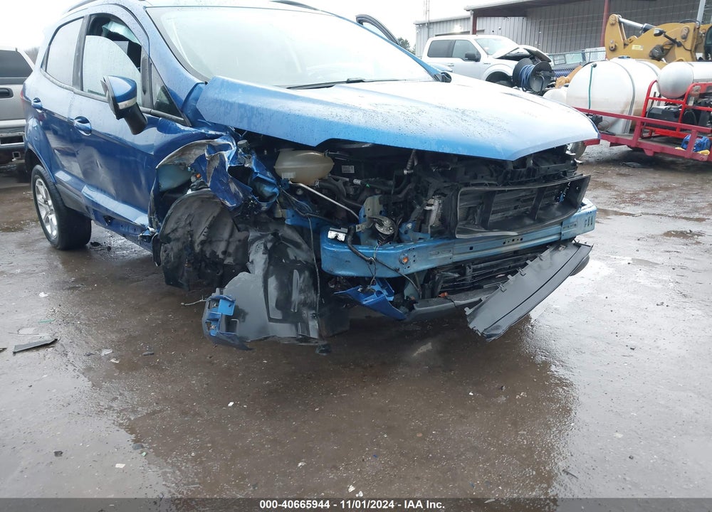 2019 FORD ECOSPORT SE VIN: MAJ6S3GL8KC266962