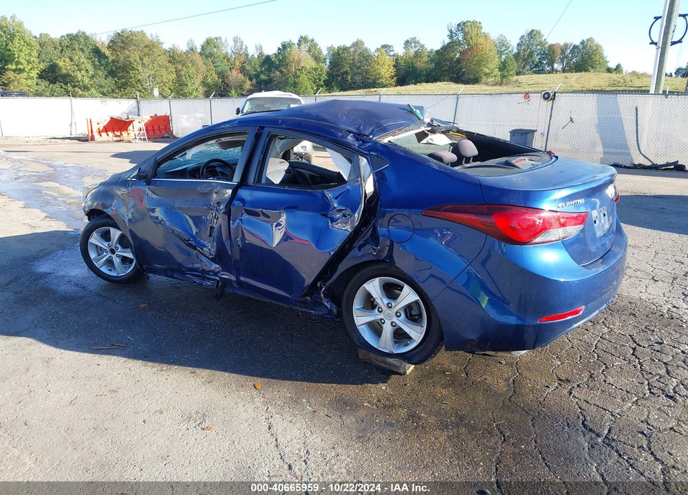 2016 HYUNDAI ELANTRA VALUE EDITION VIN: 5NPDH4AE6GH768400