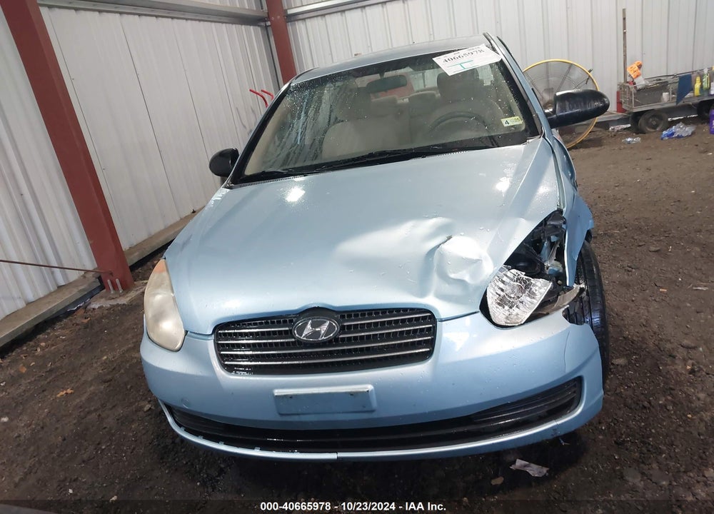 2009 HYUNDAI ACCENT GLS VIN: KMHCM46C89U299085