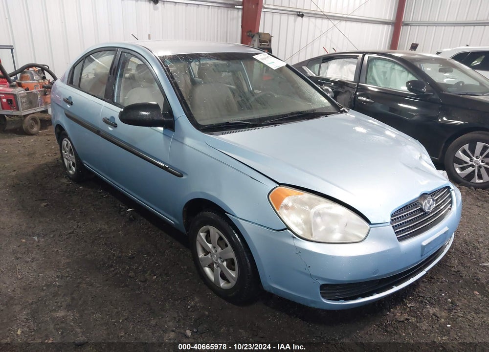 2009 HYUNDAI ACCENT GLS VIN: KMHCM46C89U299085