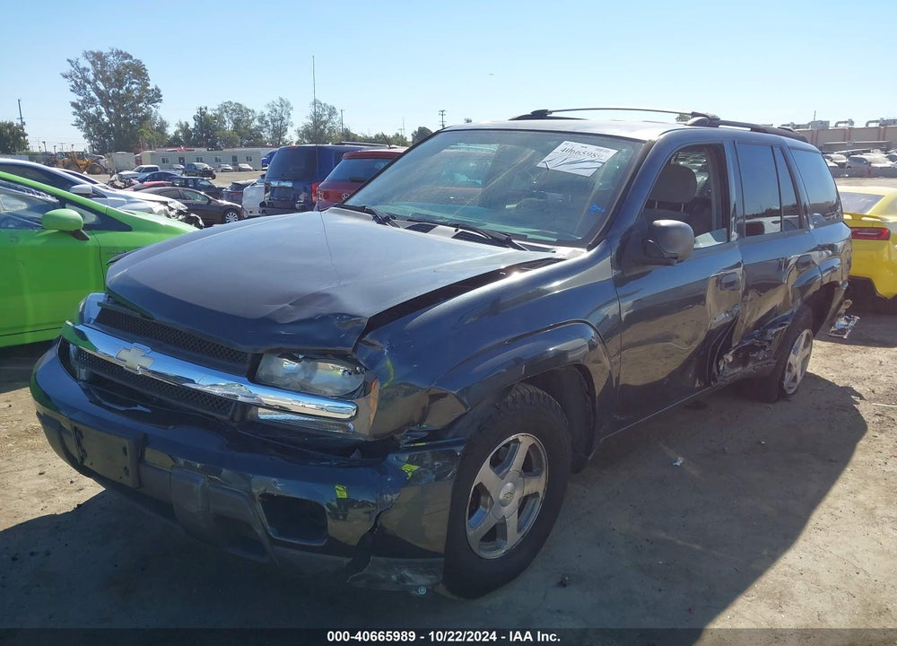 2006 CHEVROLET TRAILBLAZER LS VIN: 1GNDT13S162110586