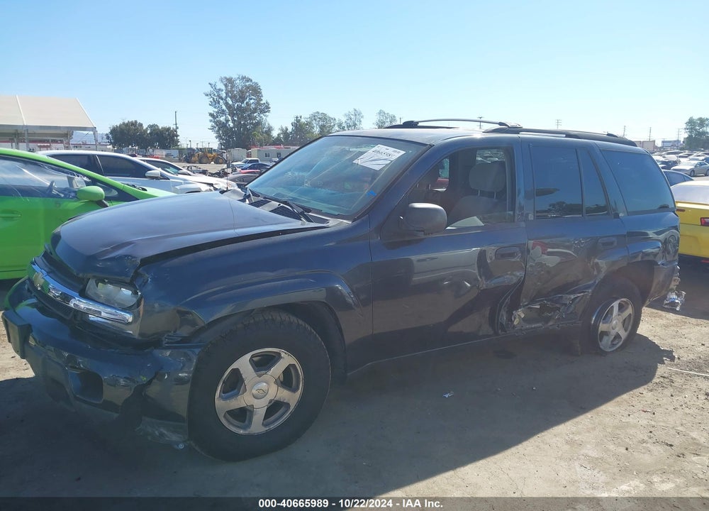 2006 CHEVROLET TRAILBLAZER LS VIN: 1GNDT13S162110586