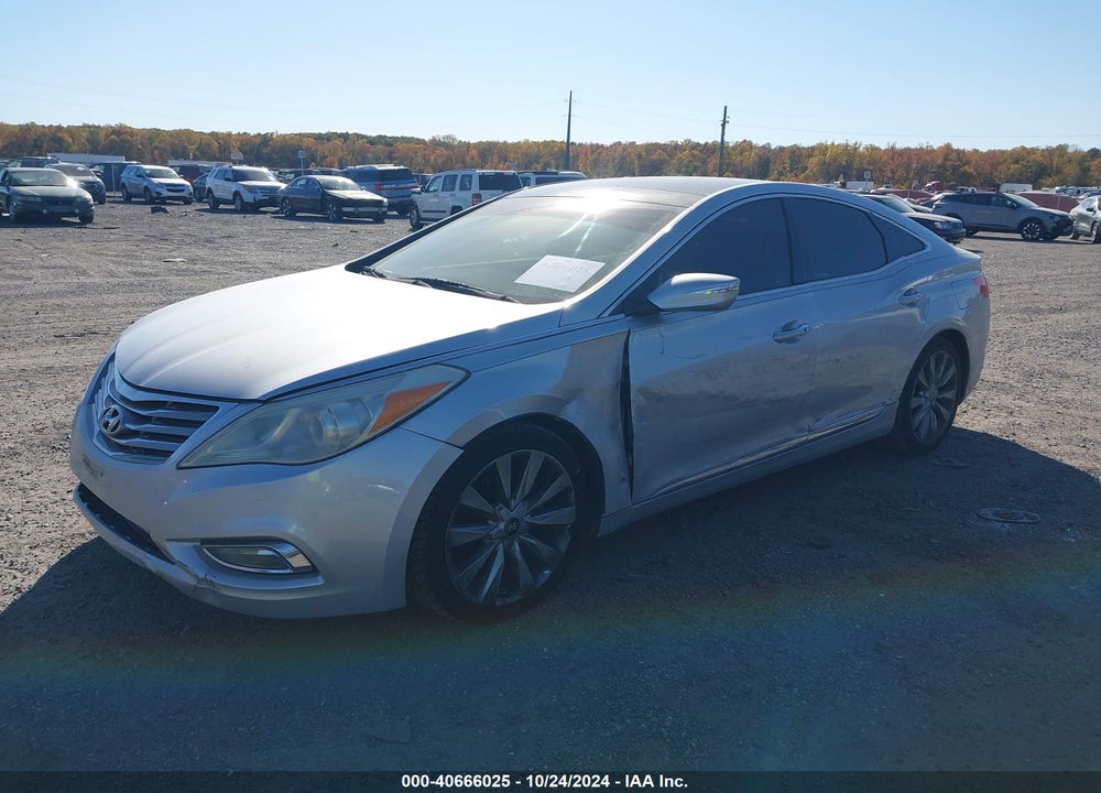2013 HYUNDAI AZERA VIN: KMHFH4JGXDA270595
