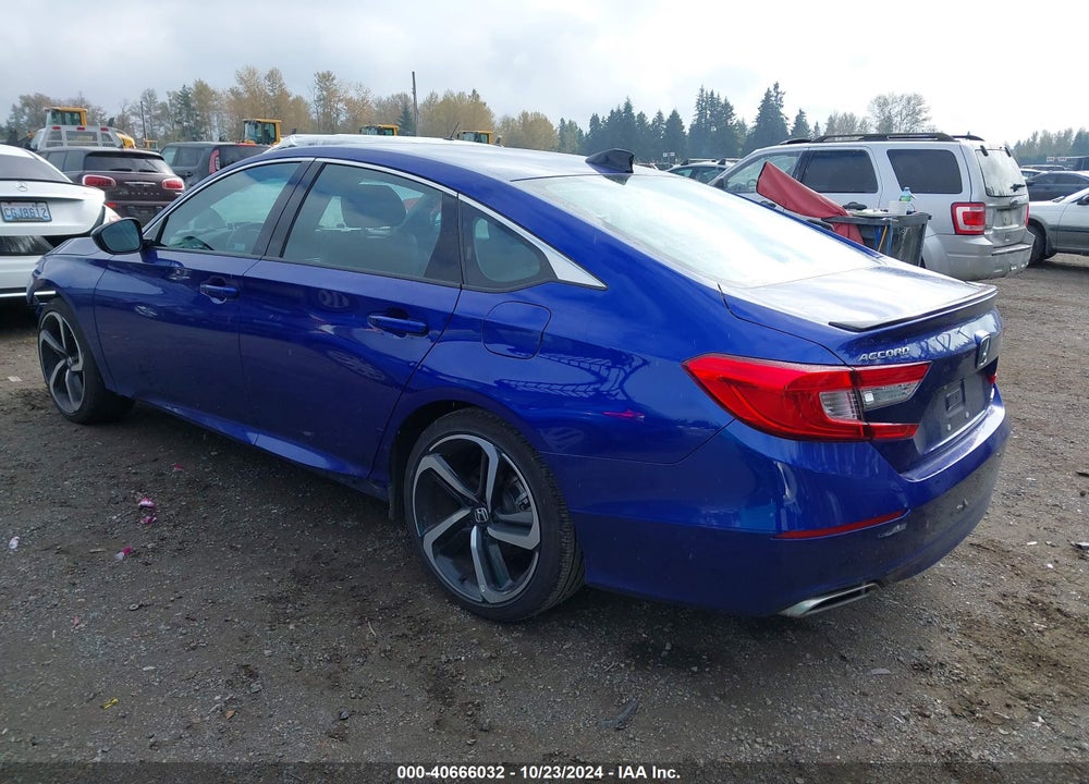 2022 HONDA ACCORD SPORT VIN: 1HGCV1F3XNA075135