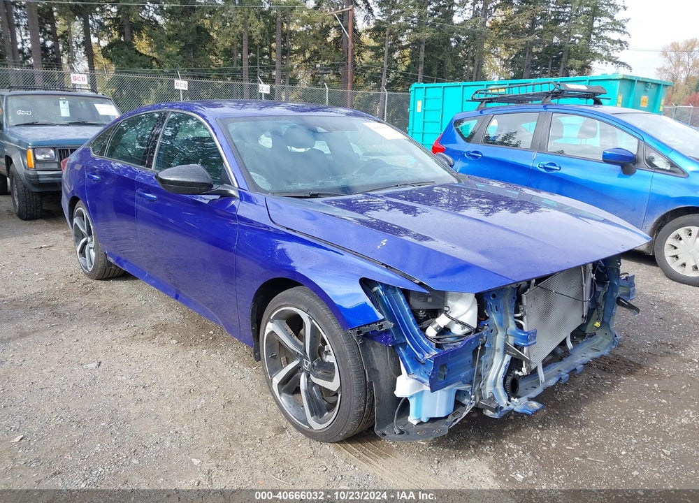 2022 HONDA ACCORD SPORT VIN: 1HGCV1F3XNA075135