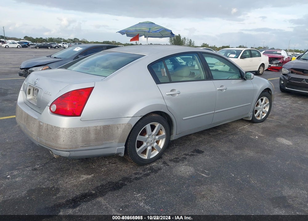2004 NISSAN MAXIMA 3.5 SL VIN: 1N4BA41E04C894602
