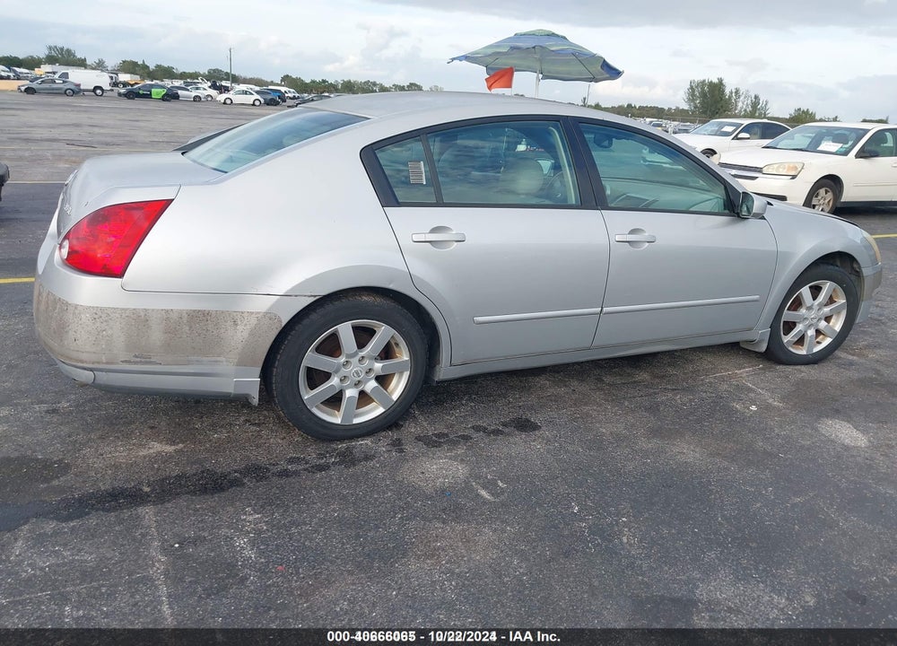 2004 NISSAN MAXIMA 3.5 SL VIN: 1N4BA41E04C894602