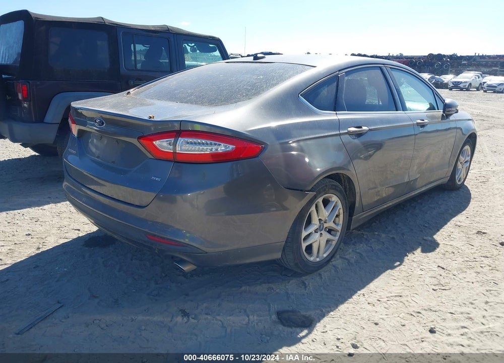 2014 FORD FUSION SE VIN: 1FA6P0H7XE5403796