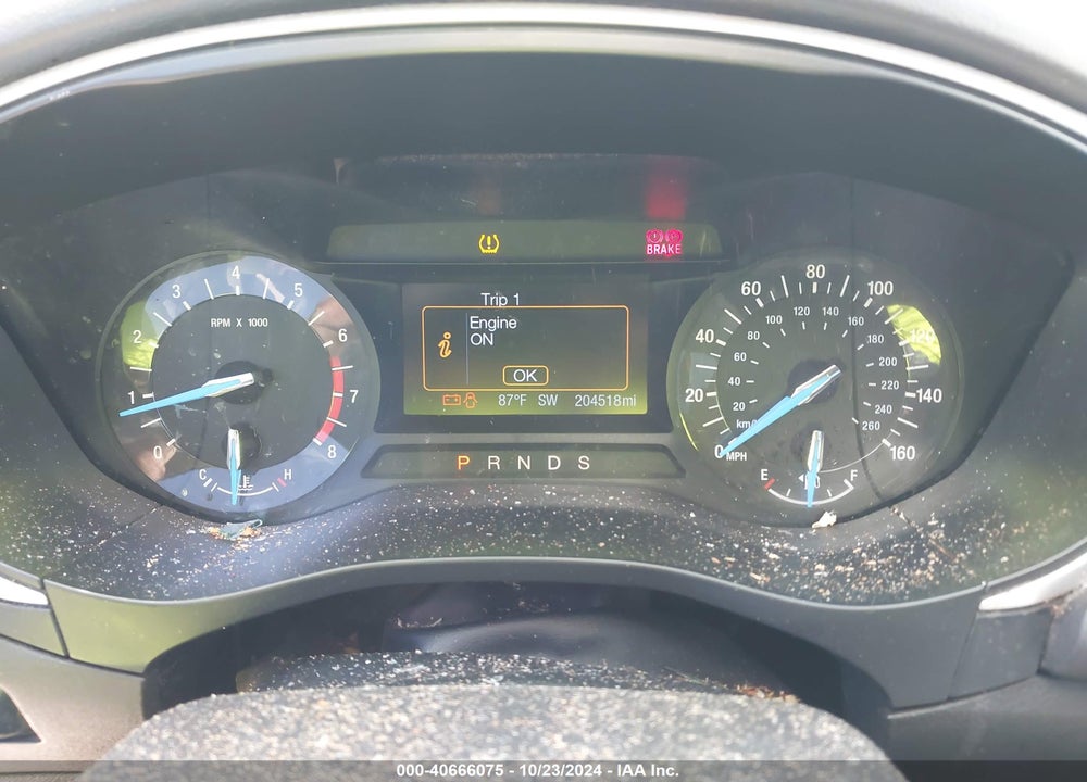 2014 FORD FUSION SE VIN: 1FA6P0H7XE5403796