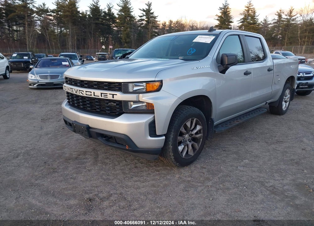 2019 CHEVROLET SILVERADO 1500 CUSTOM VIN: 1GCUYBEF0KZ333977