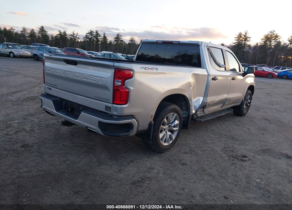 2019 CHEVROLET SILVERADO 1500 CUSTOM VIN: 1GCUYBEF0KZ333977
