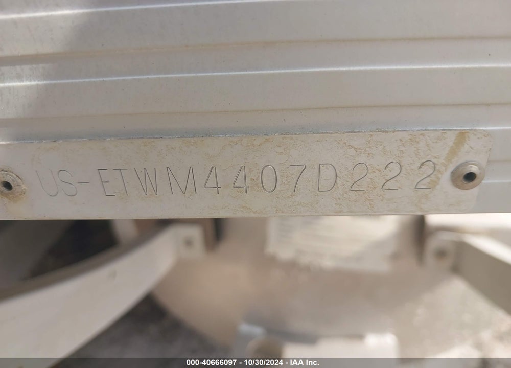 2022 BENNINGTON OTHER VIN: ETWM4407D222